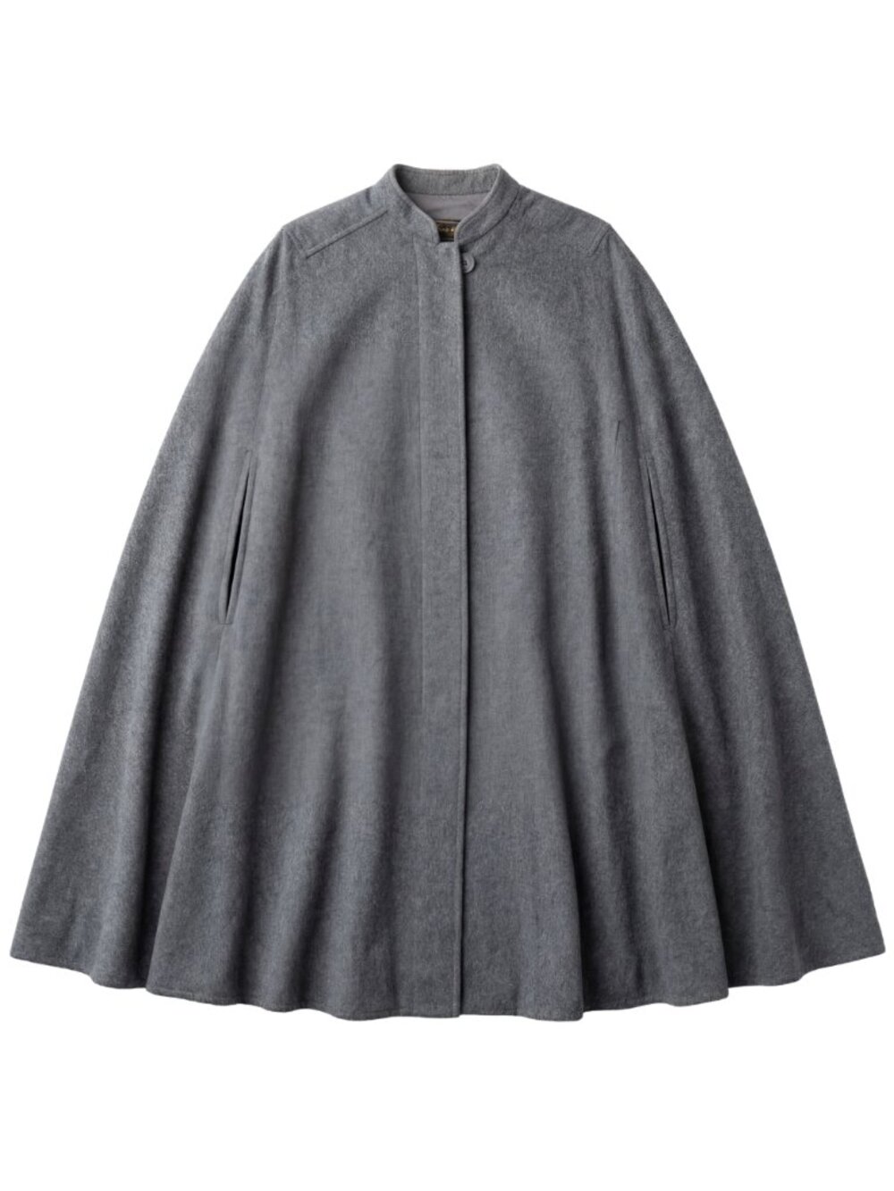Casa Seseña Merino Wool Cape Grey Spanish Heritage Cape One Size